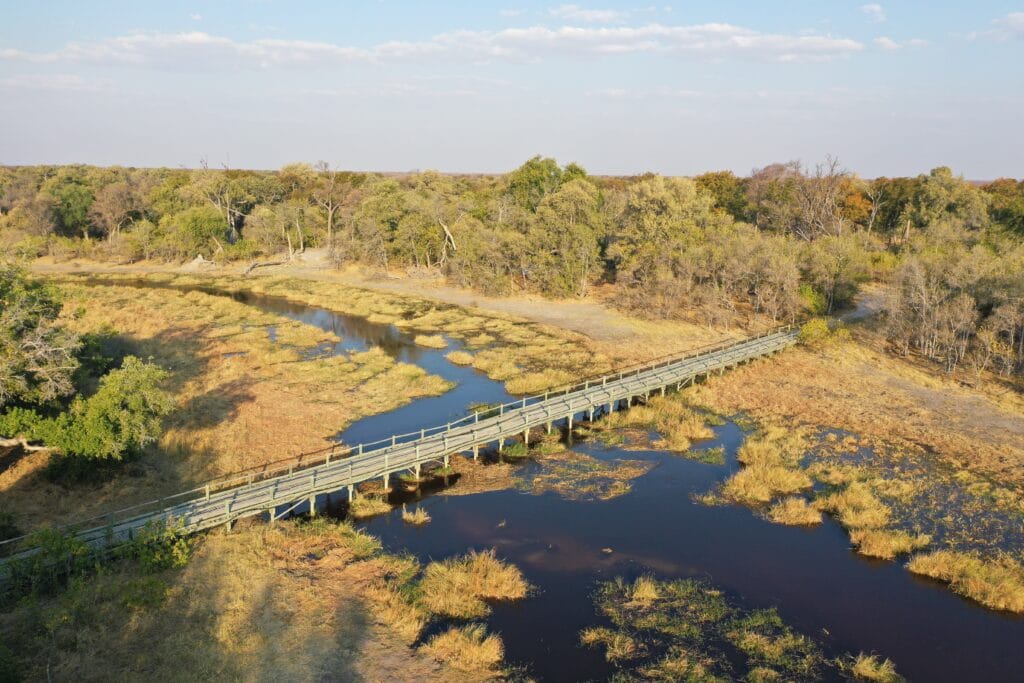 Khwai,River,Bridge,Crossing,,Moremi,Game,Reserve,,Botswana,,Africa » Tembo Safari
